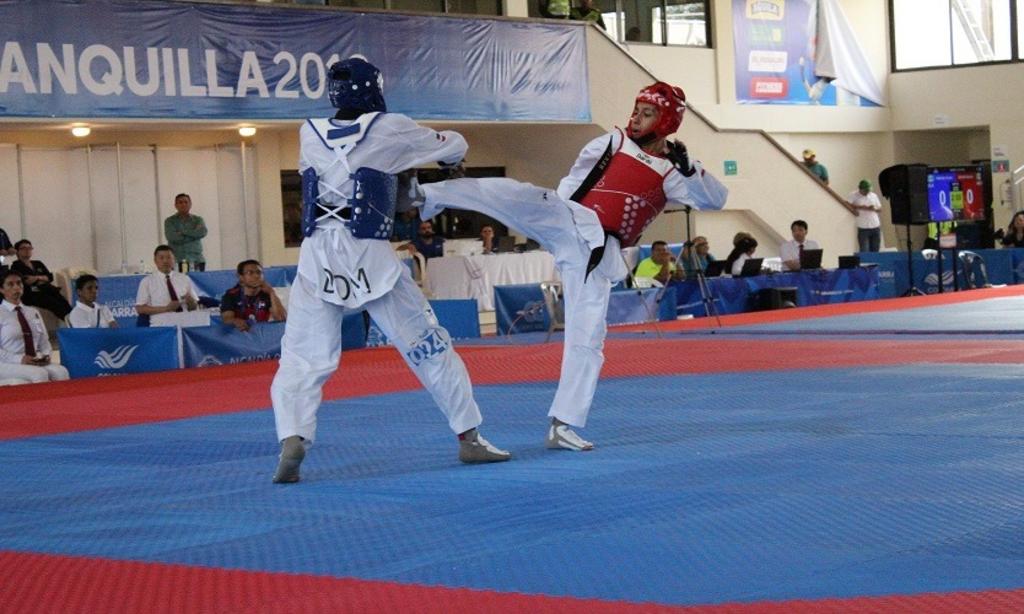 El mexicano Brandon Plaza, subcampeón mundial de Manchester 2019, se quedó a un paso de la zona de medallas del Grand Prix de Taekwondo. (ESPECIAL)