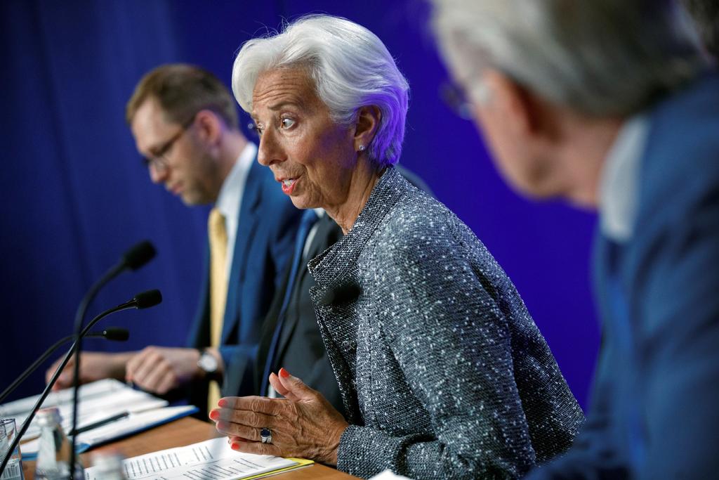 'La principal amenaza para la economía mundial viene de las persistentes tensiones comerciales', aseguró este domingo Lagarde. (EFE)