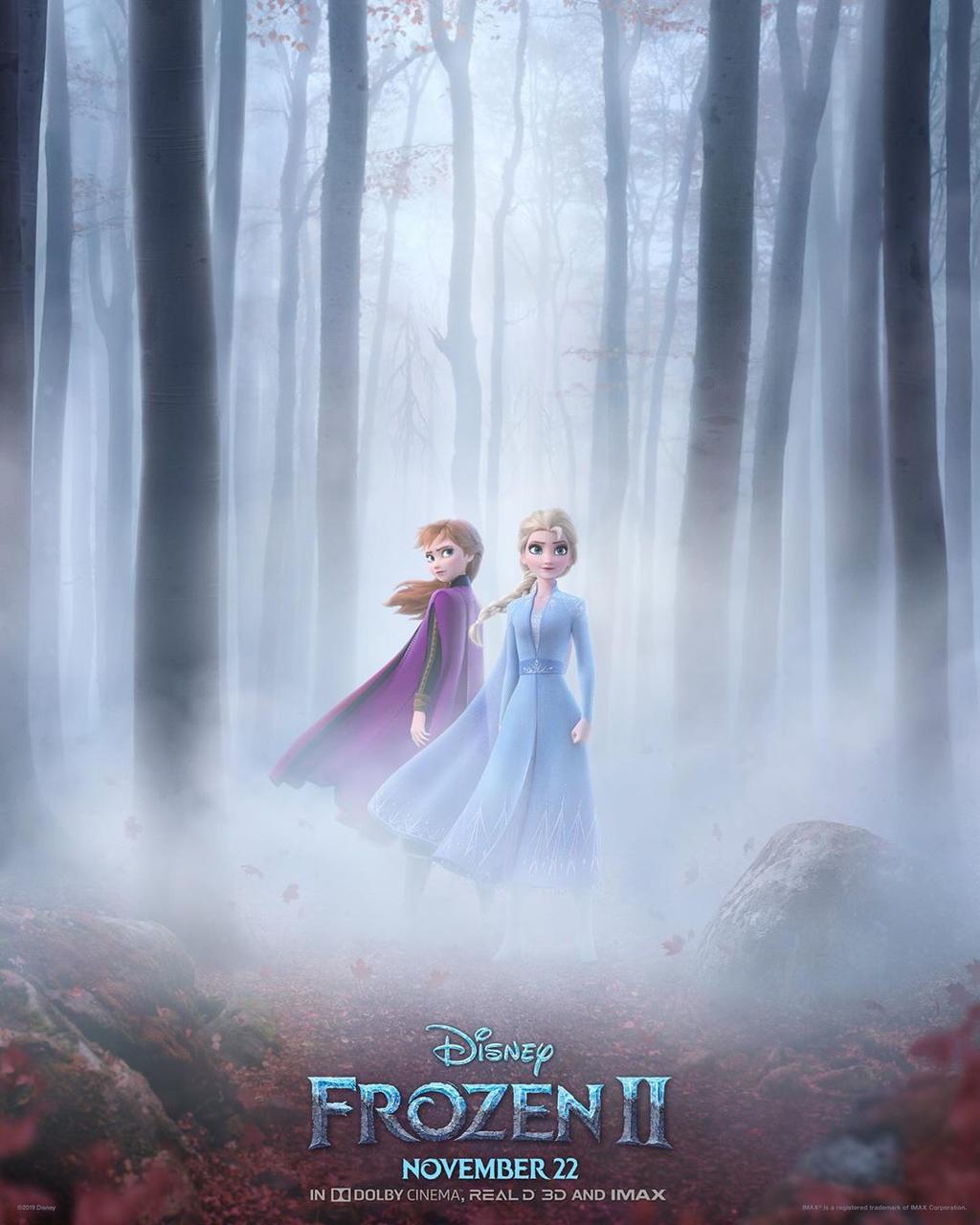  Esta mañana de lunes Disney reveló a través de redes sociales la imagen de Frozen 2. (ESPECIAL)
