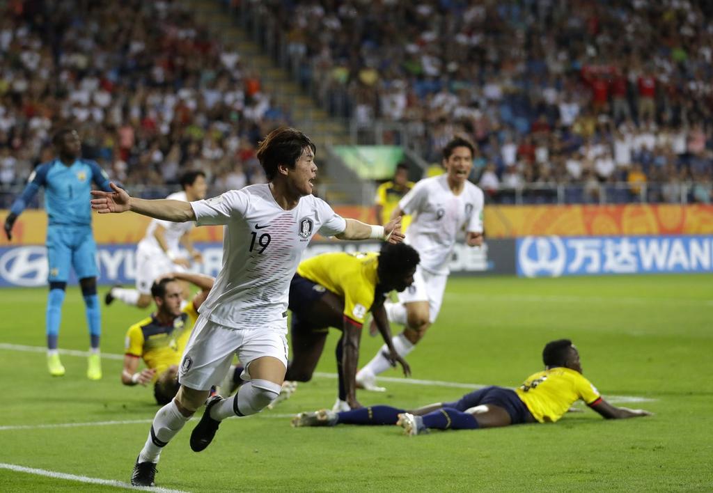 Corea del Sur se medirá a Ucrania en la final de la Copa del Mundo Sub-20. (ESPECIAL)
