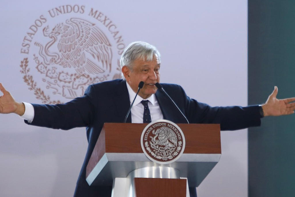 El mandatario federal destacó el apoyo del empresariado mexicano en las negociaciones con Estados Unidos ante el amago del presidente Donald Trump de imponer aranceles a los productos nacionales. (ARCHIVO)