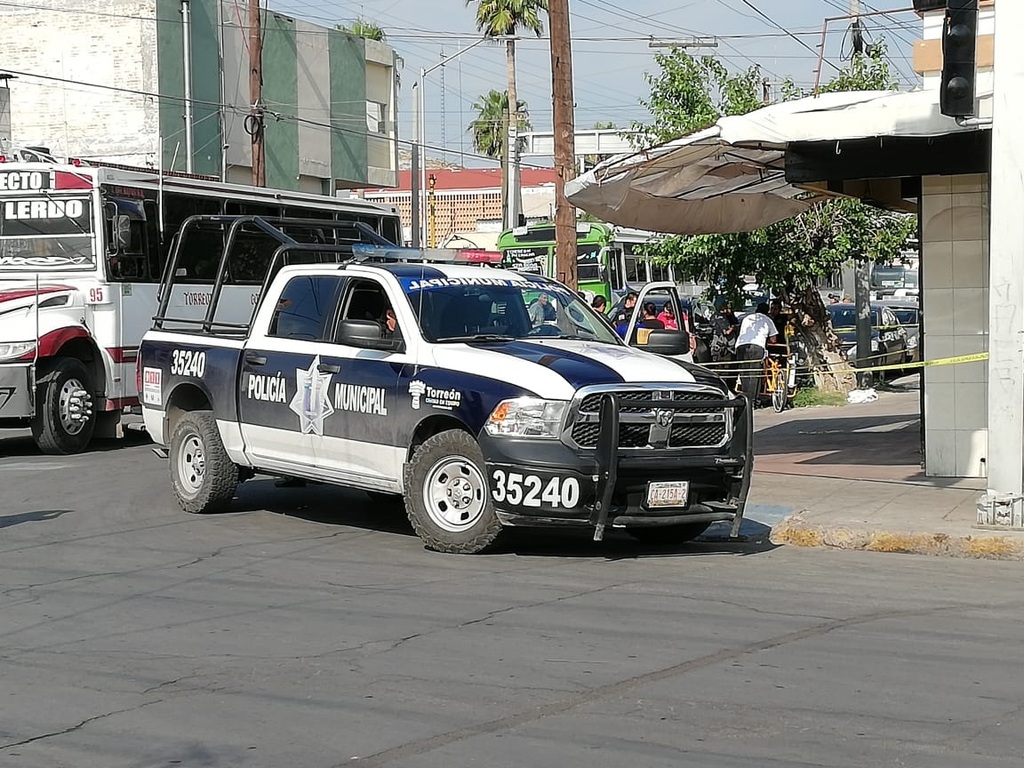 La agresión se registró el martes en el centro de Torreón. (EL SIGLO DE TORREÓN)