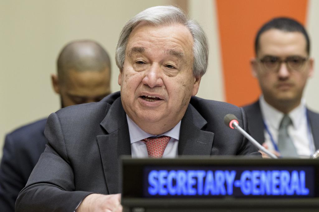 El encuentro se da en el marco de la reunión que sostendrá este miércoles el secretario de Relaciones Exteriores mexicano con el secretario General de la ONU, António Guterres. (ARCHIVO)