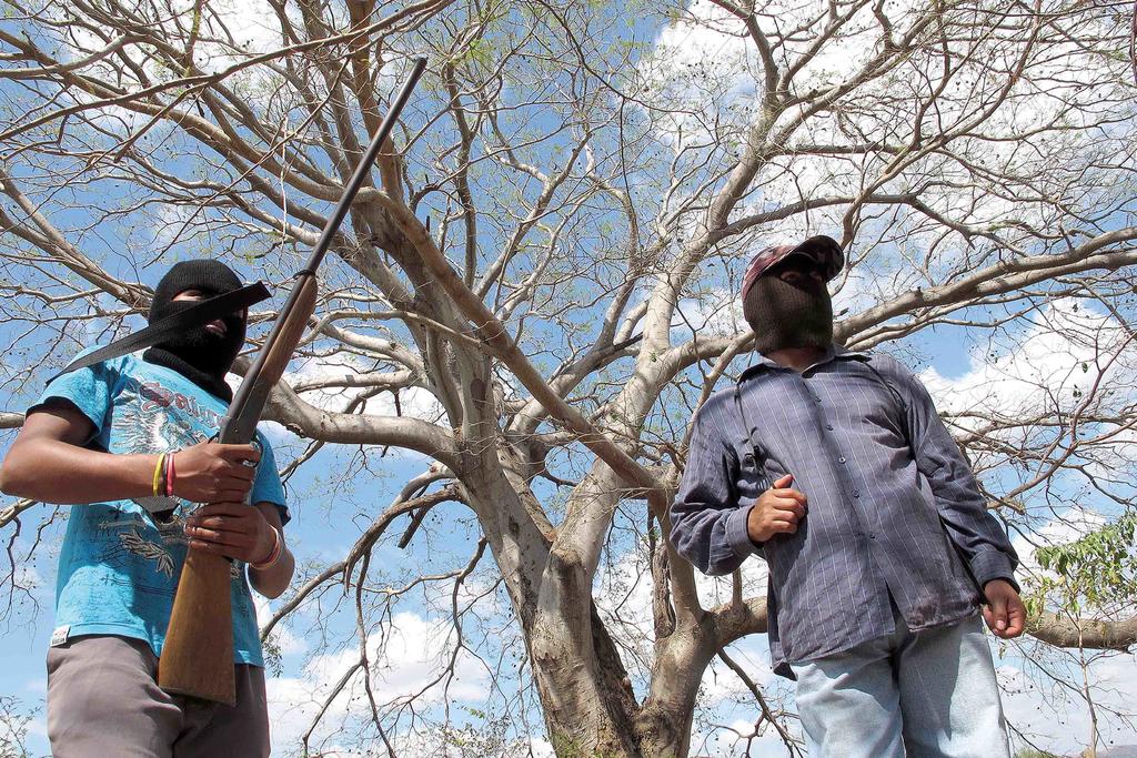 Un ataque a balazos en contra de integrantes de la policía comunitaria perteneciente a la Unión de Pueblos y Organizaciones del Estado de Guerrero (UPOEG) en la localidad de Ocotito, perteneciente al municipio de Chilpancingo, dejó un saldo de tres muertos. (ARCHIVO)