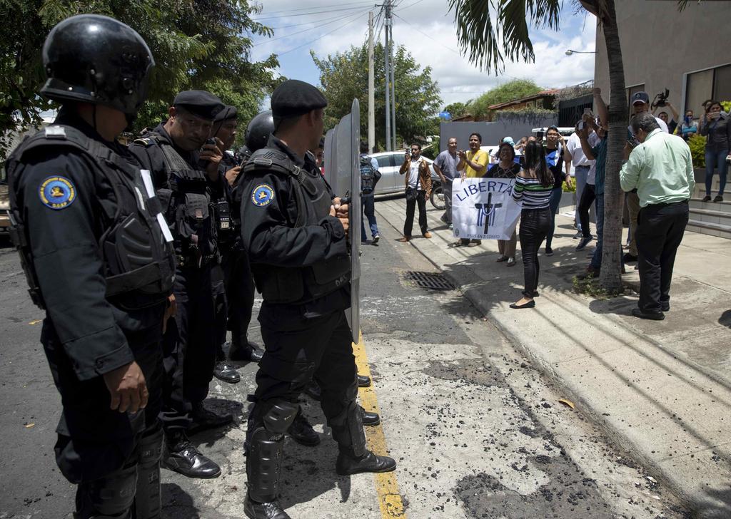 La oposición acusa a la Policía de ser 'el brazo represor' del Gobierno de Daniel Ortega. (EFE)