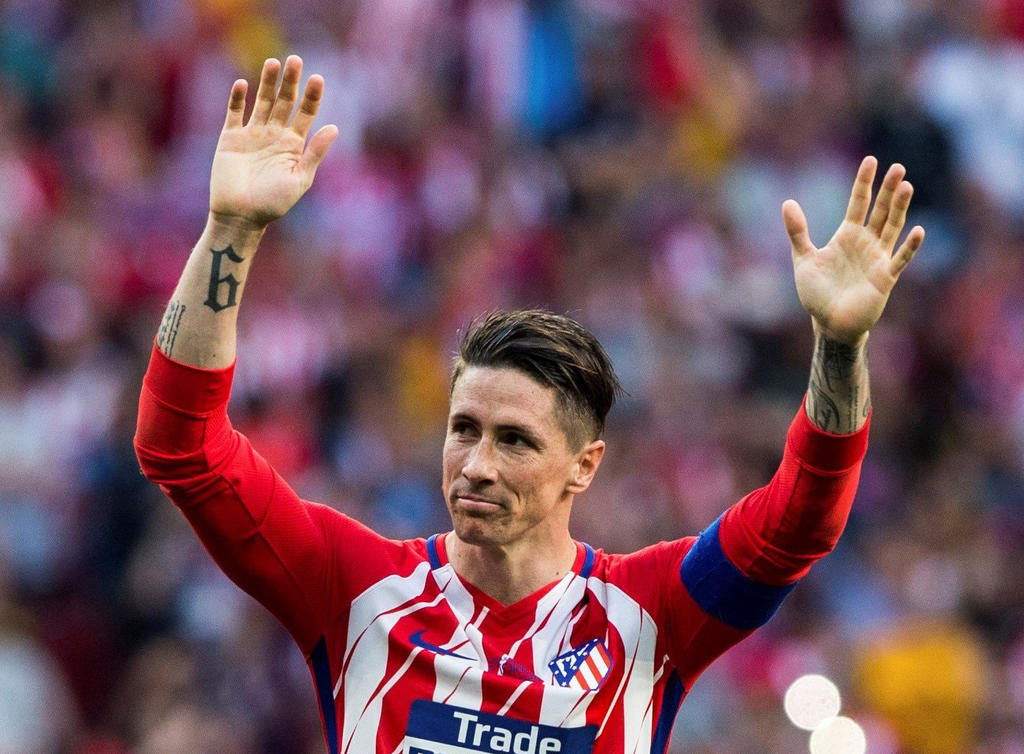 El ex delantero de España Fernando Torres anunció el viernes que se retira del fútbol. (ARCHIVO)