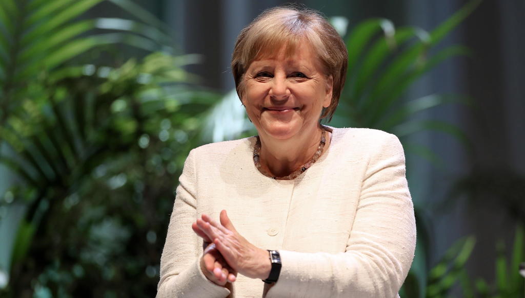 Merkel, a pocos días de la cumbre del G20 en Osaka, recordó una serie de retos globales que existen actualmente.