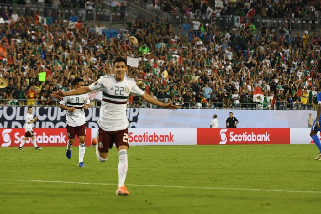Uriel Antuna volvió a ser artífice de uno de los tres goles que anotó la Selección Mexicana. (ARCHIVO)