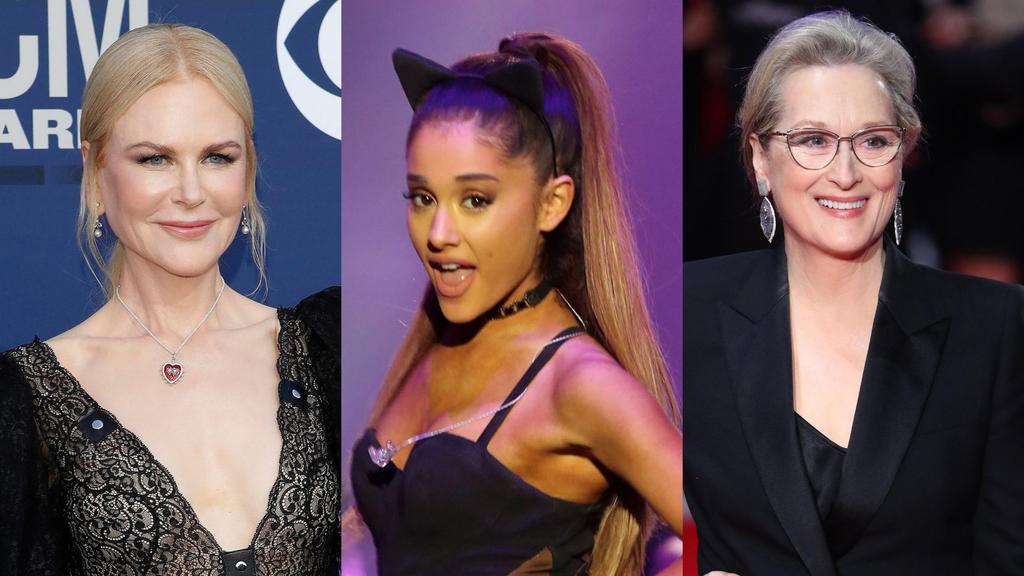 Meryl Streep, Nicole Kidman y Ariana Grande encabezarán el espectacular elenco de la cinta musical 'The Prom' que prepara Ryan Murphy. (ARCHIVO)