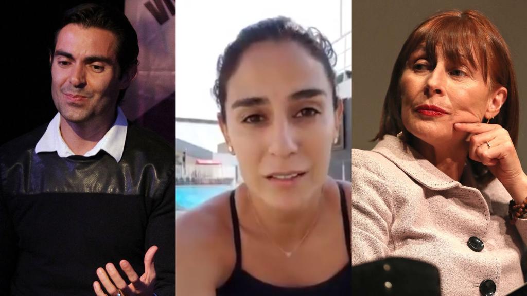 La clavadista mexicana Paola Espinosa subió un video a su cuenta de Twitter dirigido a los diputados Tatiana Clouthier y a Ernesto D'Alessio. (ESPECIAL)