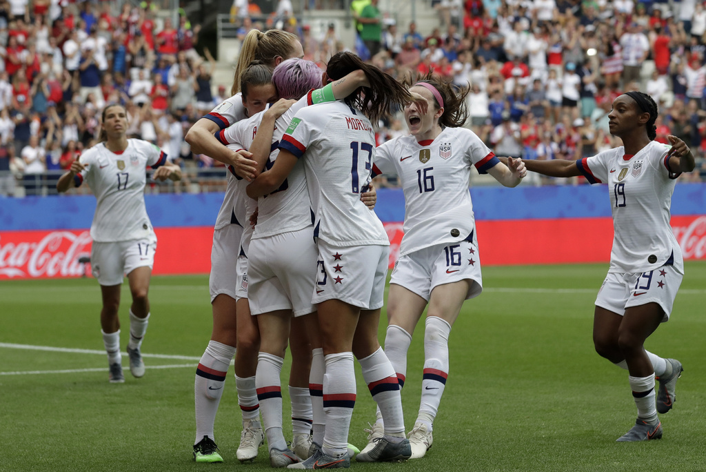 Estados Unidos es la única selección no europea en los cuartos de final del Mundial de Francia. (AP)