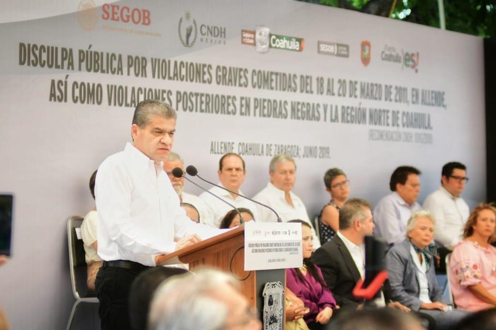 Riquelme reconoció que existe una 'crisis en los derechos humanos' en México, derivado de la inseguridad y las desapariciones que esto trajo consigo. 