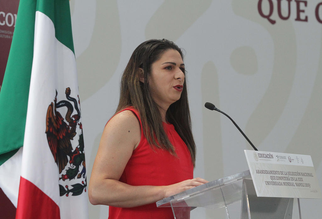 Ana Guevara asegura que la reunión en la Cámara de Diputados será informativa. (AGENCIA)