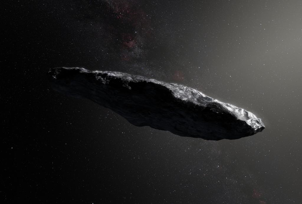 El objeto interestelar, descubierto el 19 de octubre de 2017, era difícil de describir, pues tiene características de cometa y de asteroide. (ARCHIVO)