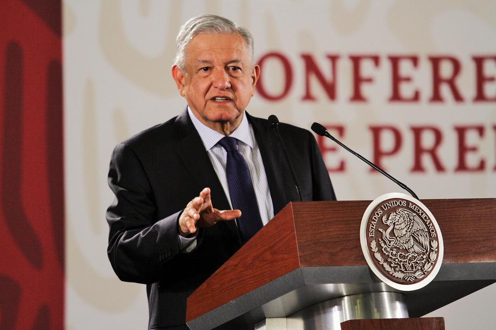 El presidente López Obrador dijo que este tema fue revisado en su reunión de hoy por la mañana con su gabinete de Seguridad. (NOTIMEX)