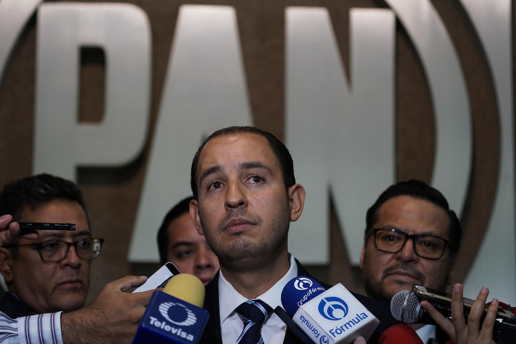 El dirigente del Partido Acción Nacional (PAN), Marko Cortés, urgió al gobierno del presidente Andrés Manuel López Obrador a resolver el conflicto en la Policía Federal por el traslado de elementos a la Guardia Nacional. (ARCHIVO)