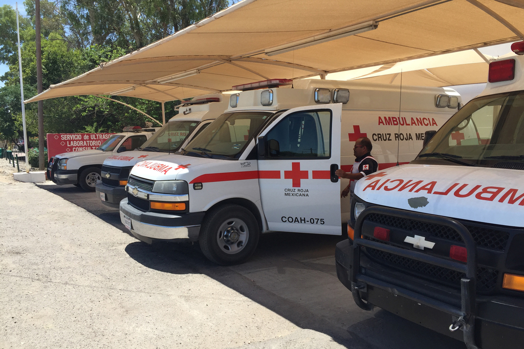La Cruz Roja Matamoros recibe a diario llamadas en falso. (EL SIGLO DE TORREÓN)