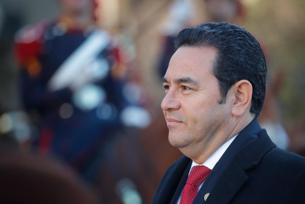 Jimmy Morales, presidente de Guatemala, anunció que la visita tendrá que ser reprogramada. (EFE)