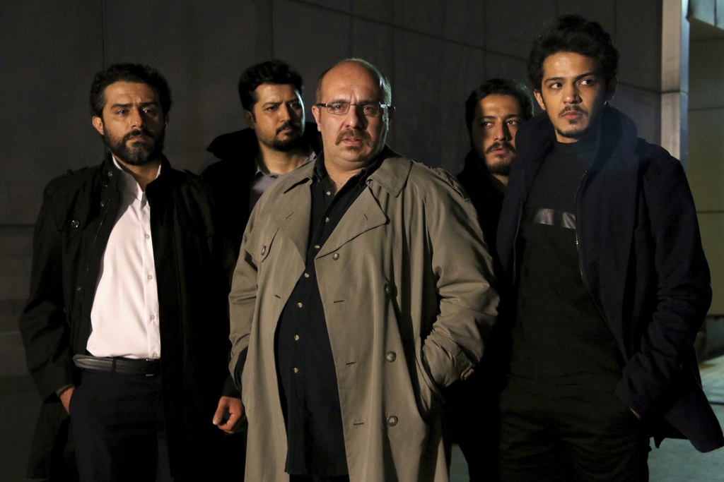 Polémica. Una escena del programa de televisión iraní Gando, que alaba la detención de periodista. (AP)
