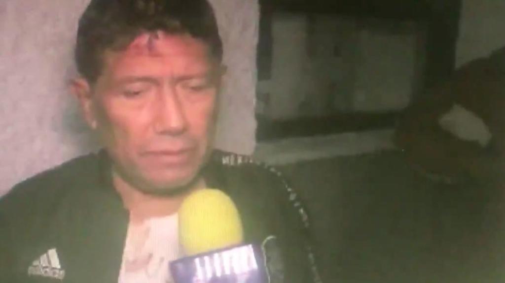 Juan Osorio fue víctima de la delincuencia. (TOMADA DEL VÍDEO)