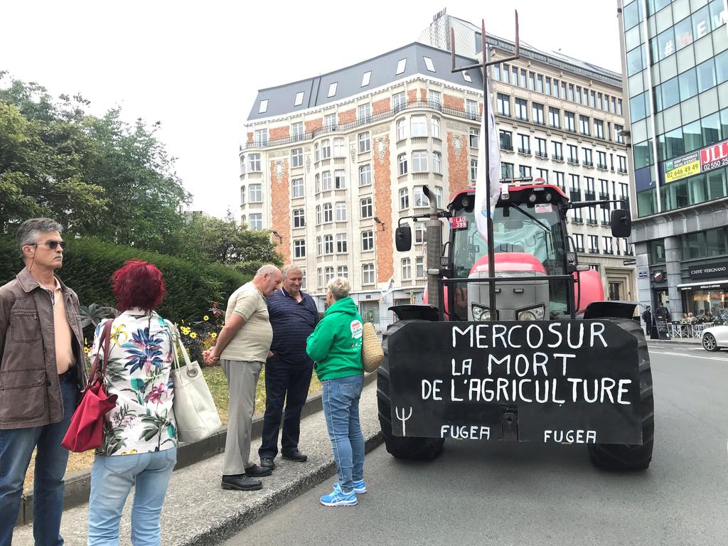 El tratado con Mercosur -Brasil, Argentina, Uruguay y Paraguay- y sus consecuencias para el sector agrario centraron la reunión de ministros comunitarios de Agricultura celebrada hoy en Bruselas. (ARCHIVO)