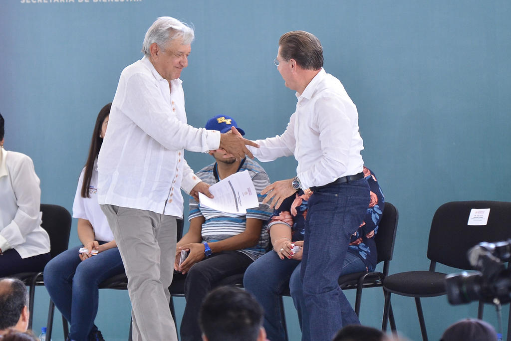 La visita de López Obrador a Durango se tiene prevista para el próximo 9 de agosto para participar en una reunión de seguridad. (ARCHIVO)