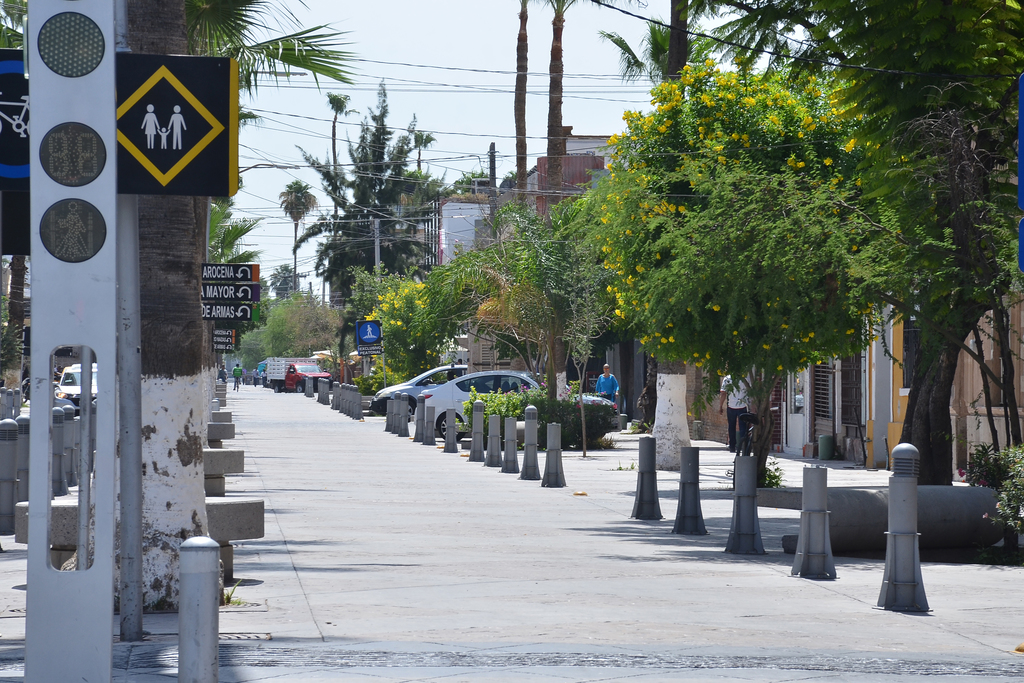 Autoridades estatales renovarán a partir de agosto el Paseo Morelos; buscan mejorar el atractivo estético del espacio, además de atraer una mayor inversión a lo largo de la avenida. (FERNANDO COMPEÁN)