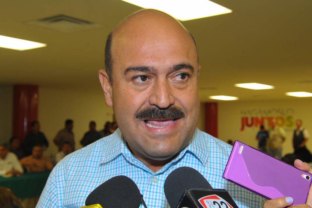 Rodrigo Fuentes Ávila, dirigente estatal del PRI en Coahuila.