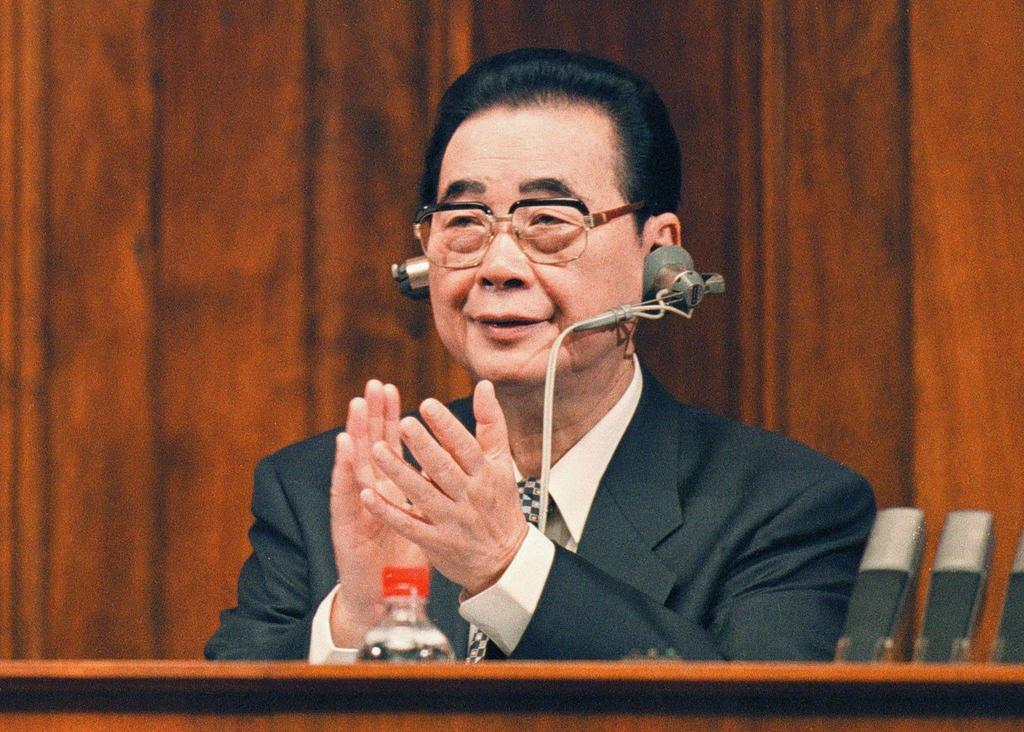 El ex primer ministro, en el cargo de 1987 a 1998, ordenó al Ejército, con el beneplácito del entonces presidente del país, Deng Xiaoping, acabar con las protestas de Tiananmen, dejando centenares de muertos. (EFE)