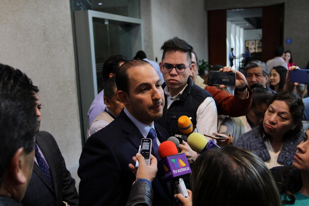 El dirigente nacional del PAN, Marko Cortés Mendoza, lamentó la destitución del titular del Consejo Nacional de Evaluación de la Política de Desarrollo Social (Coneval), Gonzalo Hernández Licona. (ARCHIVO)