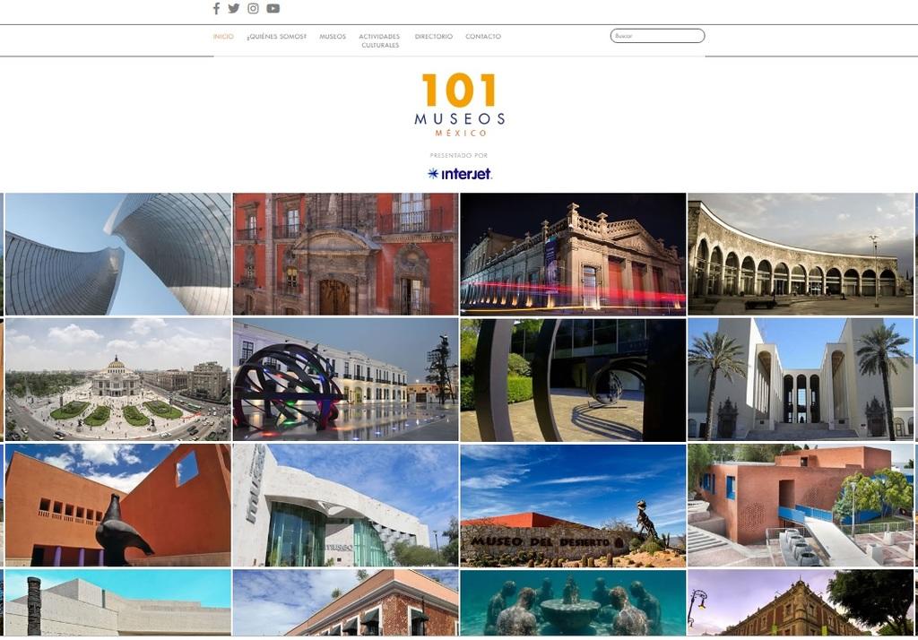 Acercan museos de México en sitio web