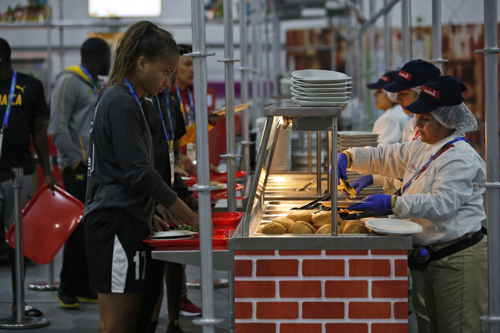 El comedor de los Juegos Panamericanos está preparado para suministrar 50 mil raciones de comida al día.