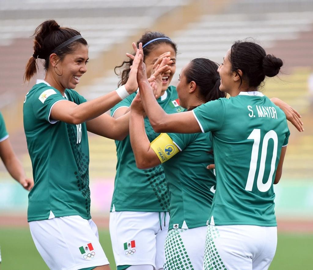 La selección mexicana debutó en el Torneo de Futbol Femenil de los Juegos Panamericanos Lima 2019 con un triunfo por marcador de 2-0 sobre su similar de Jamaica, en actividad del Grupo A. (TWITTER) 