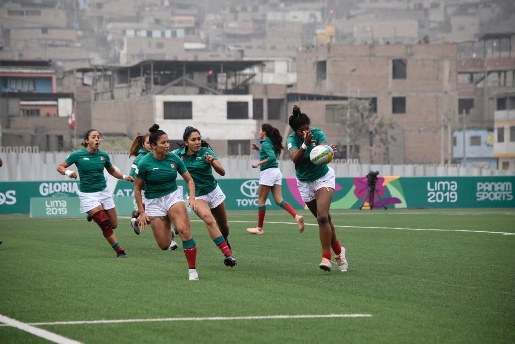 Selección mexicana de rugby7 en séptimo lugar en Lima 2019