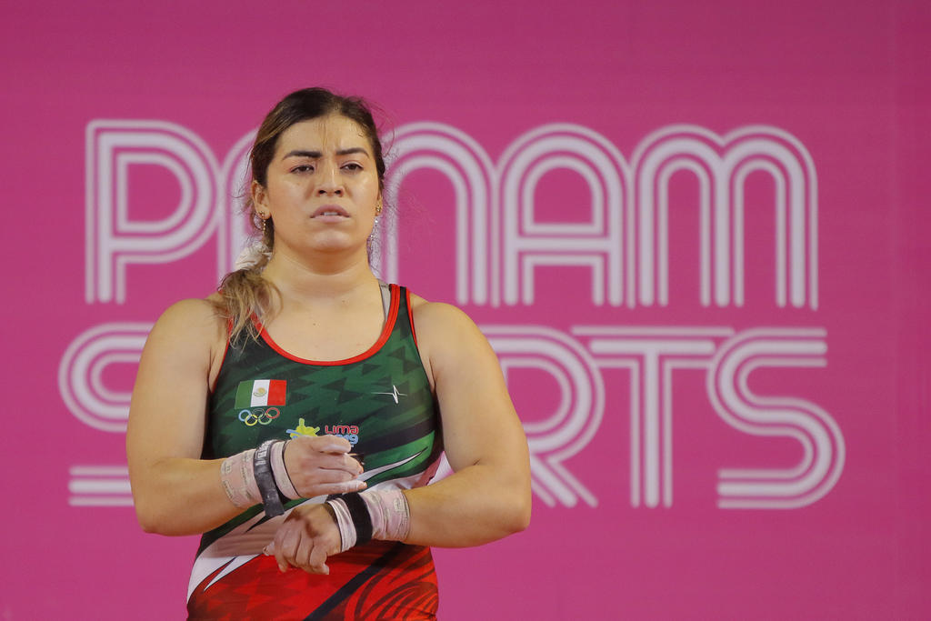 Aremi Fuentes se cubre de plata en pesas de Juegos Panamericanos