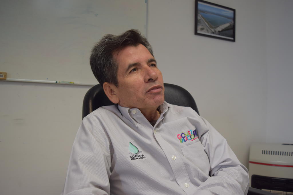 El director del Sideapa, Adelmo Ruvalcaba Nieto, dijo que el organismo se encuentra 'afinado y trabajando al 100 por ciento' en el aspecto técnico-operativo, administrativo, contable y jurídico, para dejarlo en óptimas condiciones de servicio a la ciudadanía. (ARCHIVO)