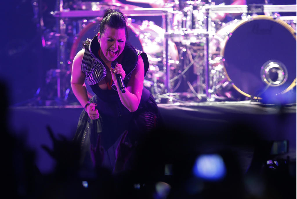 Es un hecho. La banda norteamericana de rock Evanescence tocará el 30 de noviembre en CDMX. (ESPECIAL)