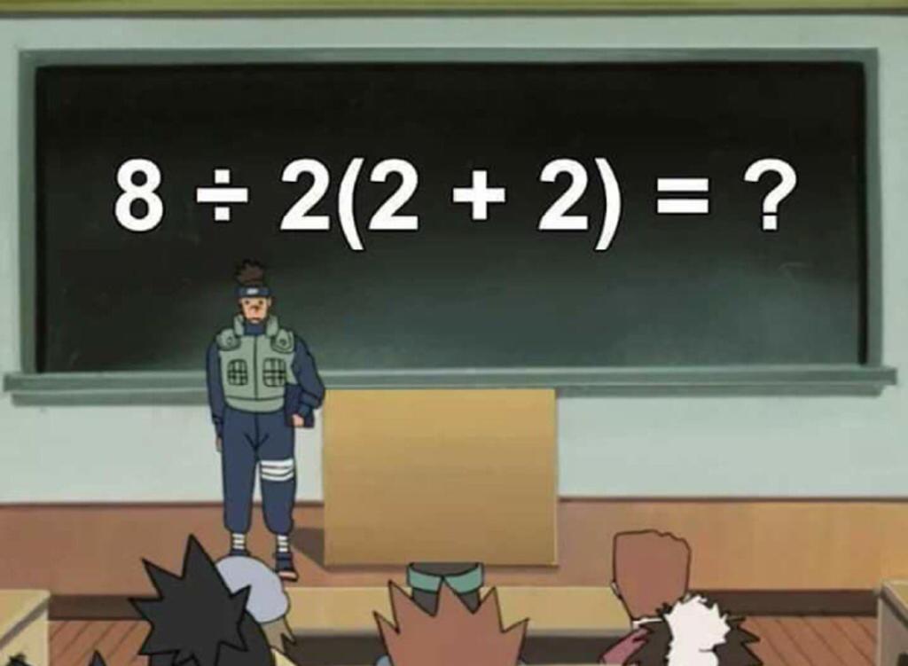 ¿Cuál es la solución correcta? Al parecer, es ambiguo porque la ecuación lo es. (INTERNET)