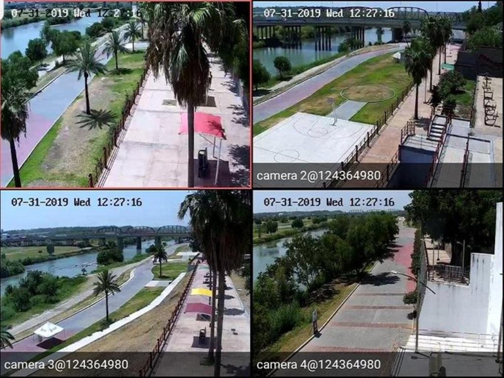 Ya se instalaron cámaras de videovigilancia en Paseo del Río. (ESPECIAL) 