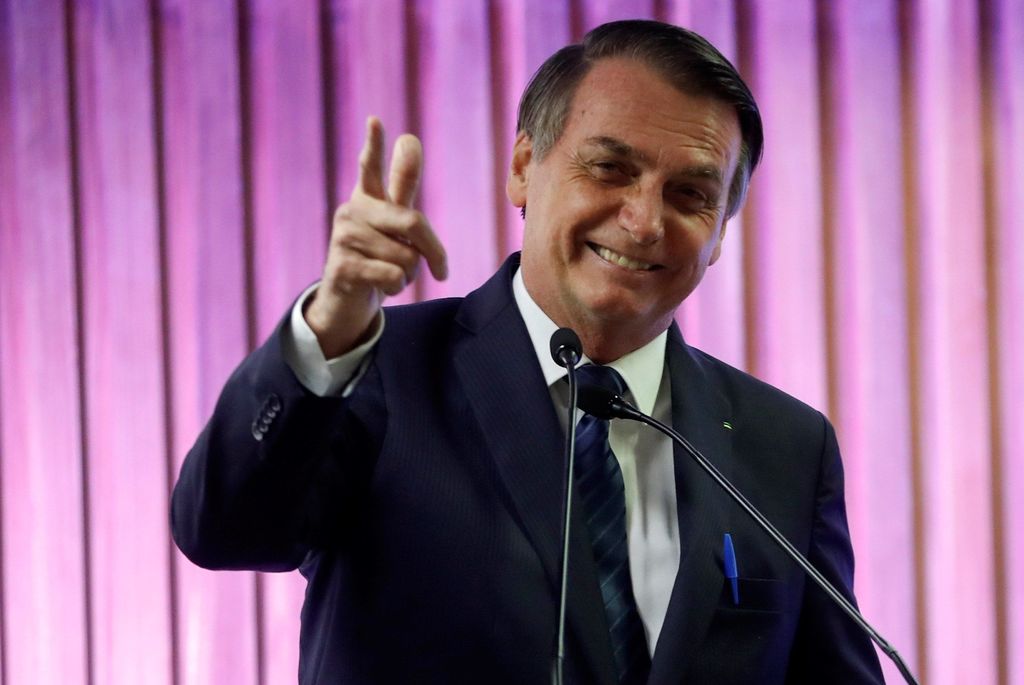Bolsonaro reiteró su acusación de que miembros del INPE podrían haber manipulado las estadísticas. (ARCHIVO)