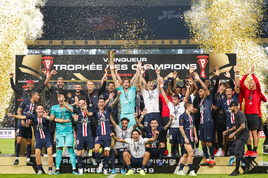 La escuadra parisina cobró revancha en la Supercopa de Francia, luego que el Rennes los venciera en la pasada Copa francesa.