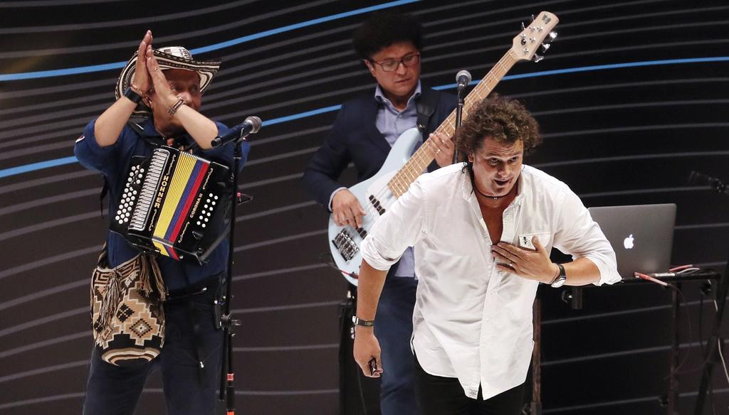 Vives, popular cantante, actor y compositor colombiano, celebra 58 años de vida este miércoles. (ARCHIVO)