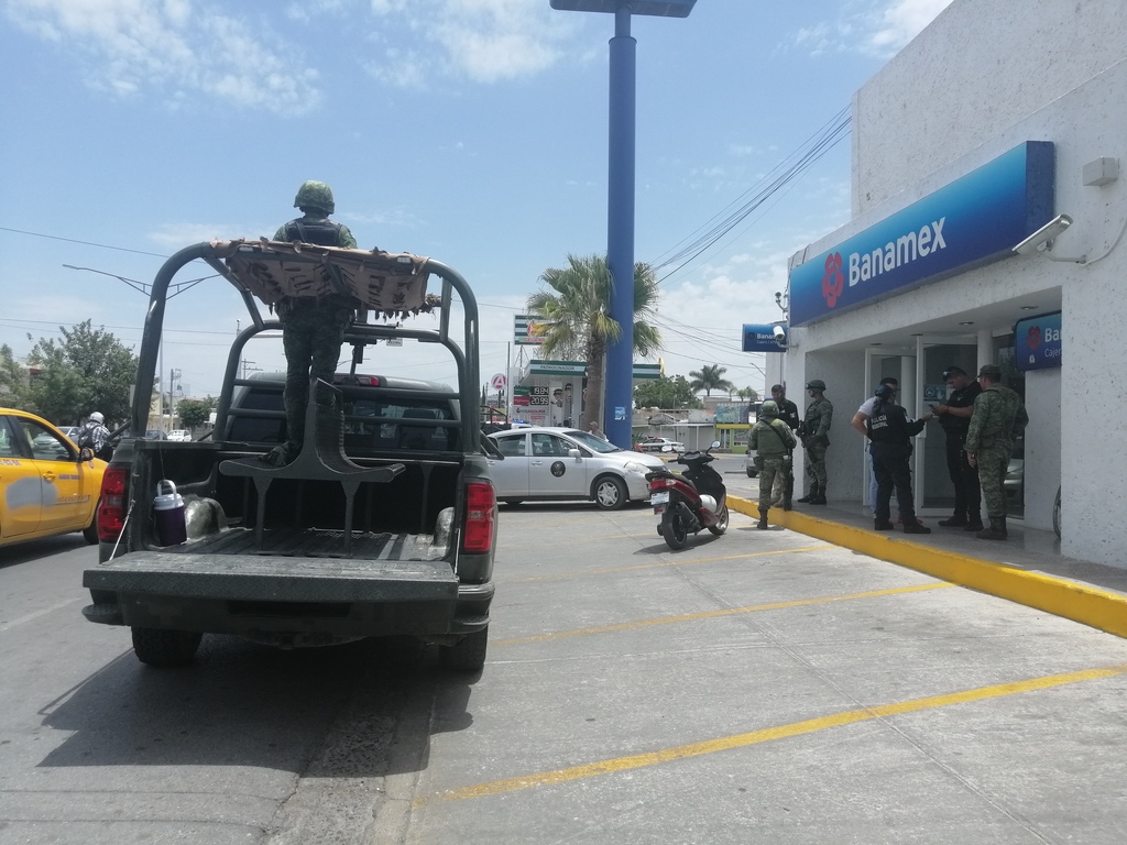 Afirman que existe la coordinación necesaria en Torreón para llevar a la justicia a los autores de los asaltos bancarios recientes. (EL SIGLO DE TORREÓN)