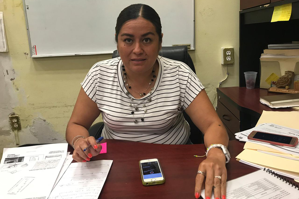 Angélica María Machado Medrano, regidora y presidenta del CDM, lamentó que haya intenciones de convertir a los comités municipales en delegaciones. (EL SIGLO DE TORREÓN/ANGÉLICA SANDOVAL)