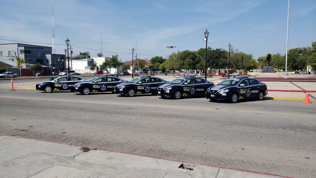 La administración municipal de Piedras Negras adquirió cinco nuevas patrullas para fortalecer a la dirección de tránsito. (EL SIGLO COAHUILA)