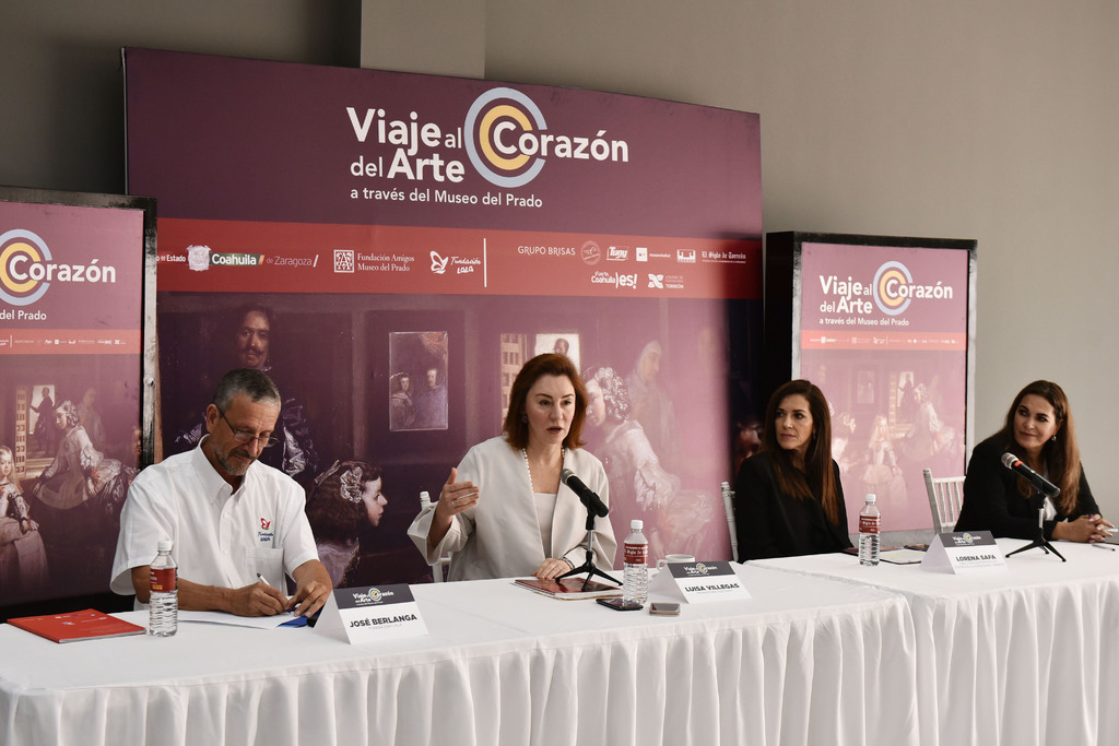 Invitan a los laguneros a realizar un 'Viaje al Corazón del Arte a Través del Museo del Prado', en el Centro de Convenciones Torreón. (ÉRICK SOTOMAYOR)