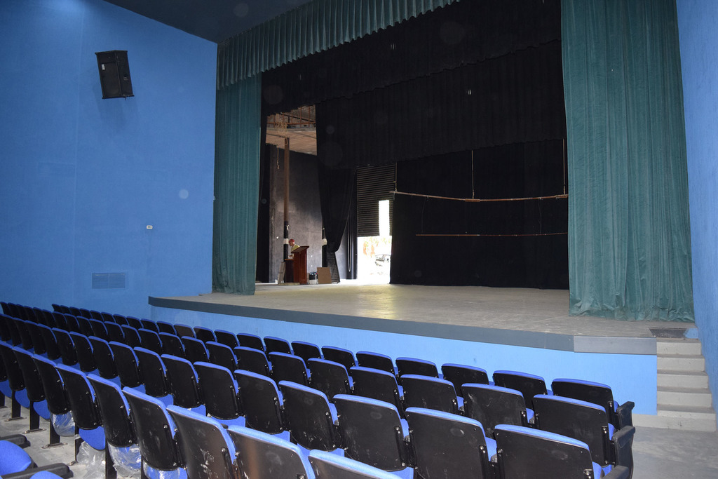 El Gobierno estatal pretende reinaugurar el teatro en septiembre próximo. (EL SIGLO DE TORREÒN / MA. ELENA HOLGUÍN)