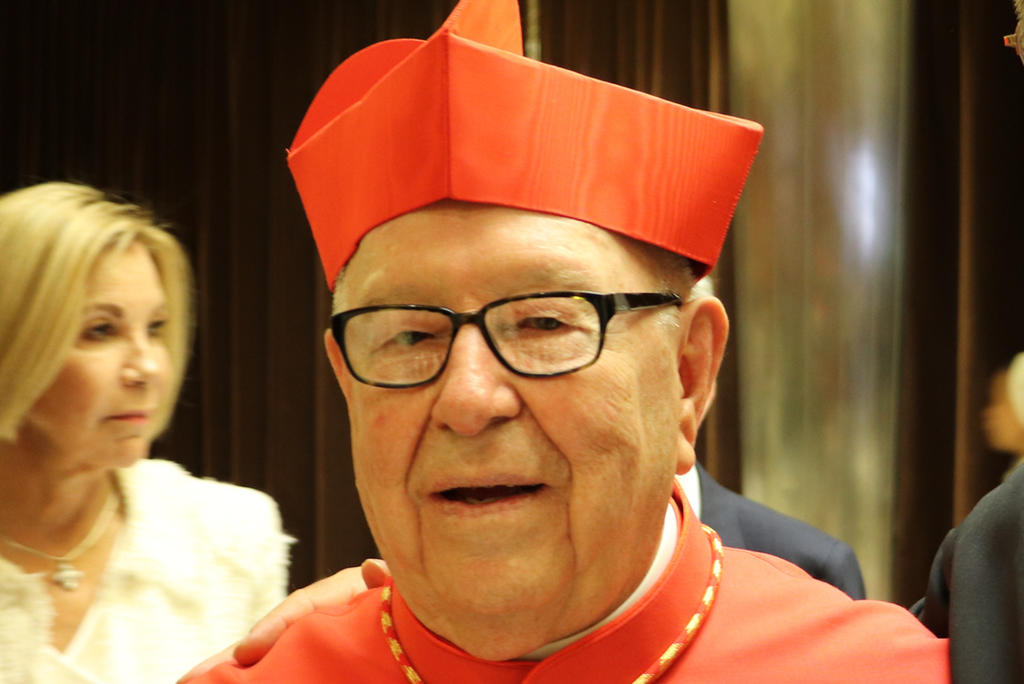 Obeso Rivera fue ordenado obispo en 1971 y elegido cardenal por el papa Francisco en 2018. (ARCHIVO)