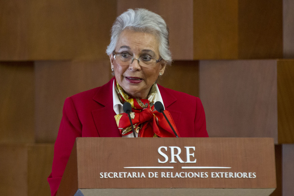 Olga Sánchez Cordero realizó una alianza con el INE para impulsar una estrategia de búsqueda de desaparecidos. (ARCHIVO)