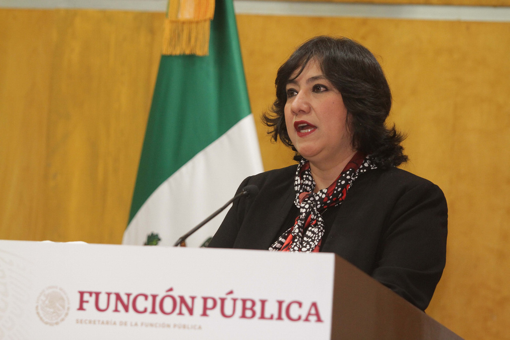Irma Eréndira Ballesteros, titular de la Función Pública, es la encargada de temas de transparencia. (ARCHIVO)